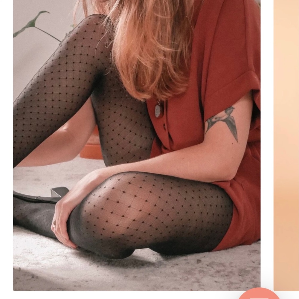 From Rachel Fishnet Style Tights